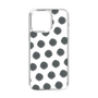 Slim Protection Case［ Original - Favorite Color Polka Dots - Black ］