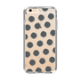 Slim Protection Case［ Original - Favorite Color Polka Dots - Black ］