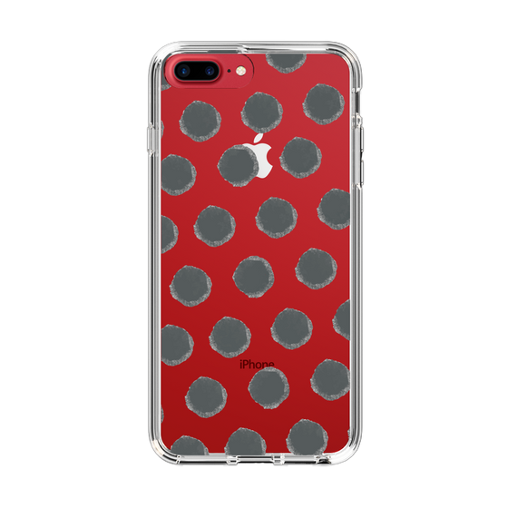 Slim Protection Case［ Original - Favorite Color Polka Dots - Black ］