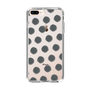 Slim Protection Case［ Original - Favorite Color Polka Dots - Black ］
