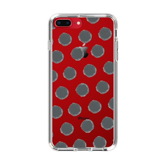 Slim Protection Case［ Original - Favorite Color Polka Dots - Black ］