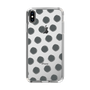 Slim Protection Case［ Original - Favorite Color Polka Dots - Black ］
