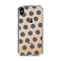 Slim Protection Case［ Original - Favorite Color Polka Dots - Black ］
