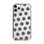 Slim Protection Case［ Original - Favorite Color Polka Dots - Black ］