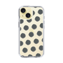 Slim Protection Case［ Original - Favorite Color Polka Dots - Black ］