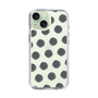 Slim Protection Case［ Original - Favorite Color Polka Dots - Black ］