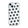 Slim Protection Case［ Original - Favorite Color Polka Dots - Black ］