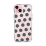 Slim Protection Case［ Original - Favorite Color Polka Dots - Black ］