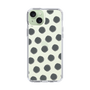 Slim Protection Case［ Original - Favorite Color Polka Dots - Black ］