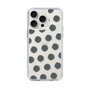 Slim Protection Case［ Original - Favorite Color Polka Dots - Black ］