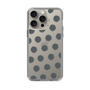 Slim Protection Case［ Original - Favorite Color Polka Dots - Black ］