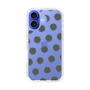 Slim Protection Case［ Original - Favorite Color Polka Dots - Black ］