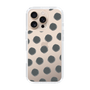 Slim Protection Case［ Original - Favorite Color Polka Dots - Black ］