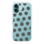 Slim Protection Case［ Original - Favorite Color Polka Dots - Black ］