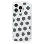 Slim Protection Case［ Original - Favorite Color Polka Dots - Black ］