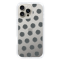 Slim Protection Case［ Original - Favorite Color Polka Dots - Black ］