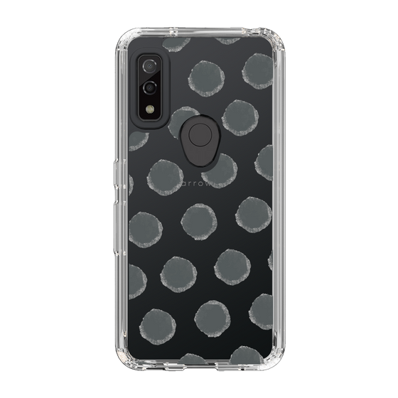 Slim Protection Case［ Original - Favorite Color Polka Dots - Black ］