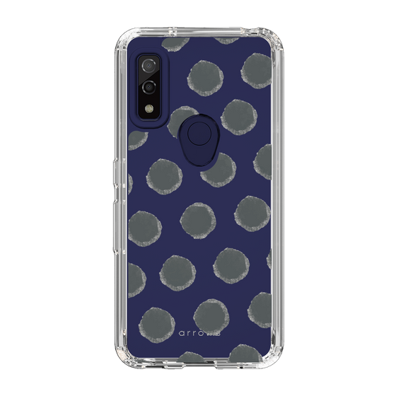 Slim Protection Case［ Original - Favorite Color Polka Dots - Black ］
