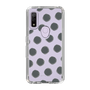 Slim Protection Case［ Original - Favorite Color Polka Dots - Black ］