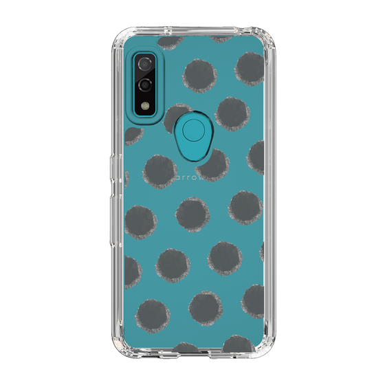 Slim Protection Case［ Original - Favorite Color Polka Dots - Black ］