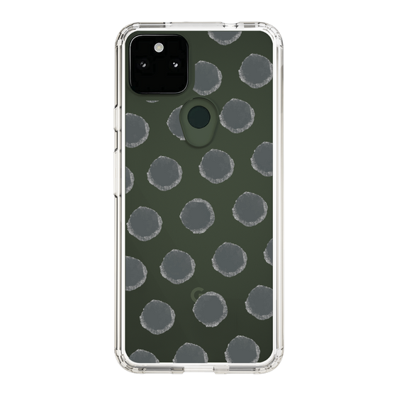 Slim Protection Case［ Original - Favorite Color Polka Dots - Black ］