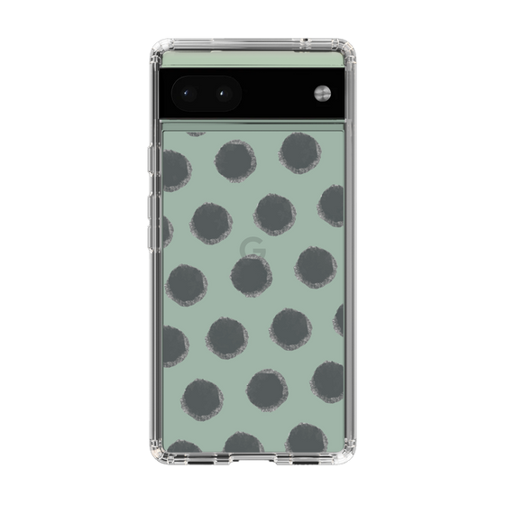 Slim Protection Case［ Original - Favorite Color Polka Dots - Black ］