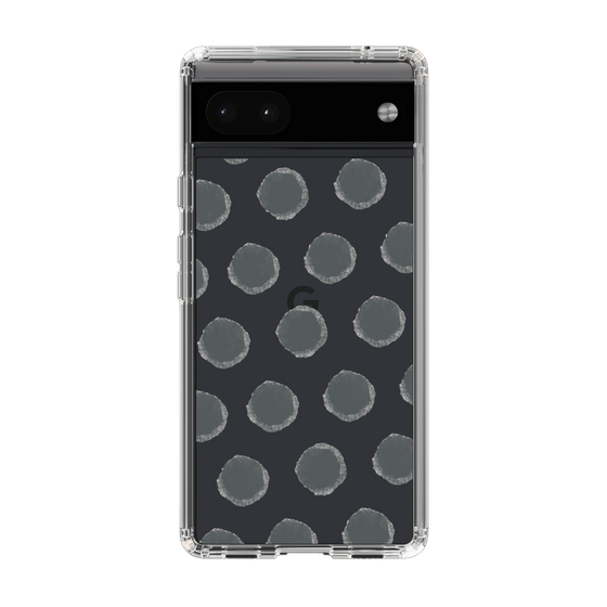 Slim Protection Case［ Original - Favorite Color Polka Dots - Black ］