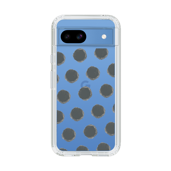 Slim Protection Case［ Original - Favorite Color Polka Dots - Black ］