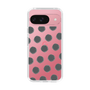 Slim Protection Case［ Original - Favorite Color Polka Dots - Black ］