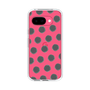 Slim Protection Case［ Original - Favorite Color Polka Dots - Black ］
