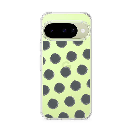 Slim Protection Case［ Original - Favorite Color Polka Dots - Black ］
