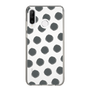 Slim Protection Case［ Original - Favorite Color Polka Dots - Black ］