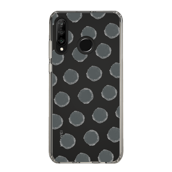 Slim Protection Case［ Original - Favorite Color Polka Dots - Black ］