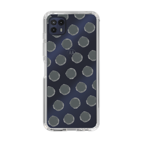 Slim Protection Case［ Original - Favorite Color Polka Dots - Black ］
