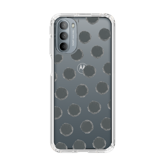 Slim Protection Case［ Original - Favorite Color Polka Dots - Black ］
