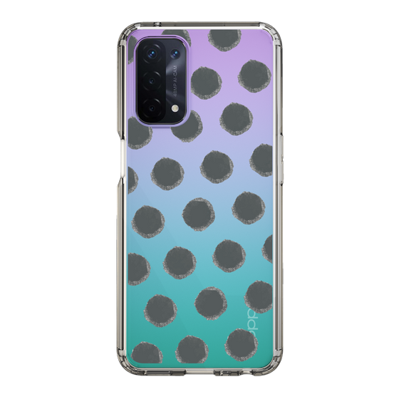 Slim Protection Case［ Original - Favorite Color Polka Dots - Black ］