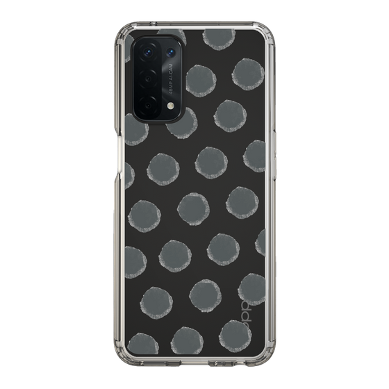 Slim Protection Case［ Original - Favorite Color Polka Dots - Black ］