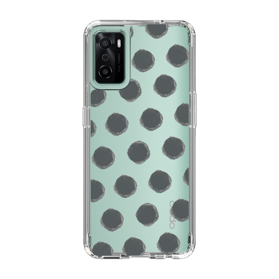 Slim Protection Case［ Original - Favorite Color Polka Dots - Black ］