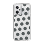 Slim Protection Case［ オリジナル - 推し色水玉 - ブラック ］