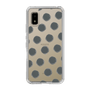 Slim Protection Case［ Original - Favorite Color Polka Dots - Black ］