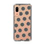 Slim Protection Case［ Original - Favorite Color Polka Dots - Black ］