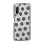 Slim Protection Case［ Original - Favorite Color Polka Dots - Black ］