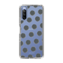 Slim Protection Case［ Original - Favorite Color Polka Dots - Black ］