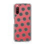 Slim Protection Case［ Original - Favorite Color Polka Dots - Black ］