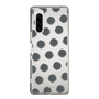 Slim Protection Case［ Original - Favorite Color Polka Dots - Black ］