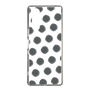 Slim Protection Case［ Original - Favorite Color Polka Dots - Black ］