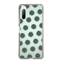 Slim Protection Case［ Original - Favorite Color Polka Dots - Black ］