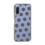 Slim Protection Case［ Original - Favorite Color Polka Dots - Black ］