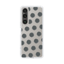 Slim Protection Case［ Original - Favorite Color Polka Dots - Black ］