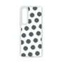 Slim Protection Case［ Original - Favorite Color Polka Dots - Black ］